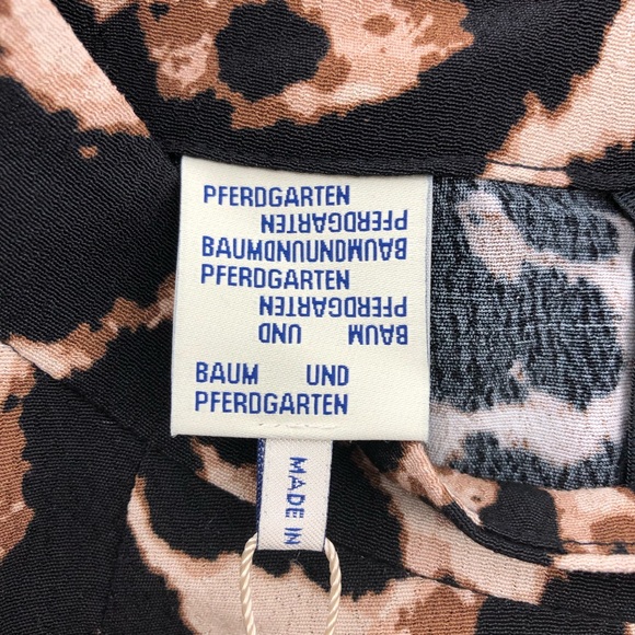 Baum Und Pferdgarten Black Brown Animal Print Top - Picture 5 of 8